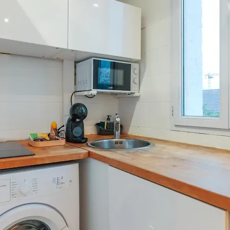 Bel Appartement Tout Equipe De 24M2, Proche Paris Nanterre Buitenkant foto